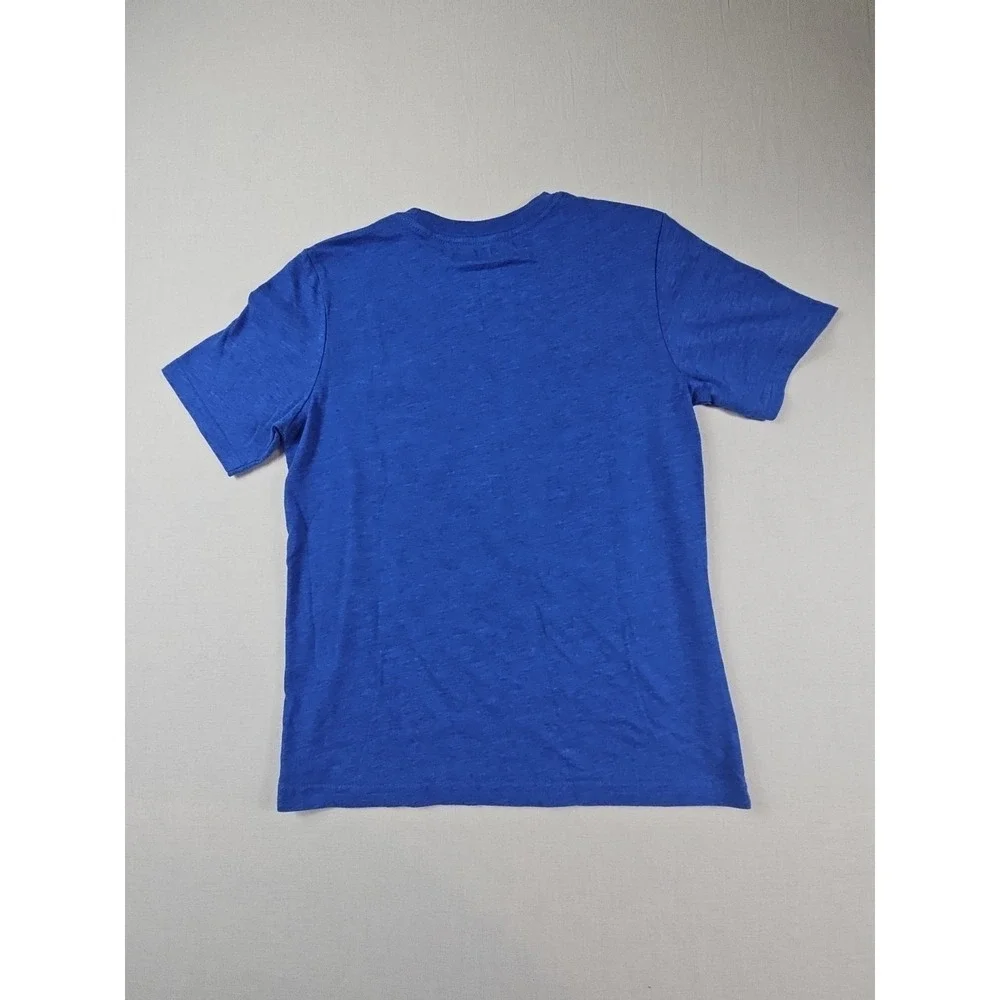 Minecraft Boys Blue Creeper Tee‎ Shirt Video Gamer T-Shirt Size L (10/12)